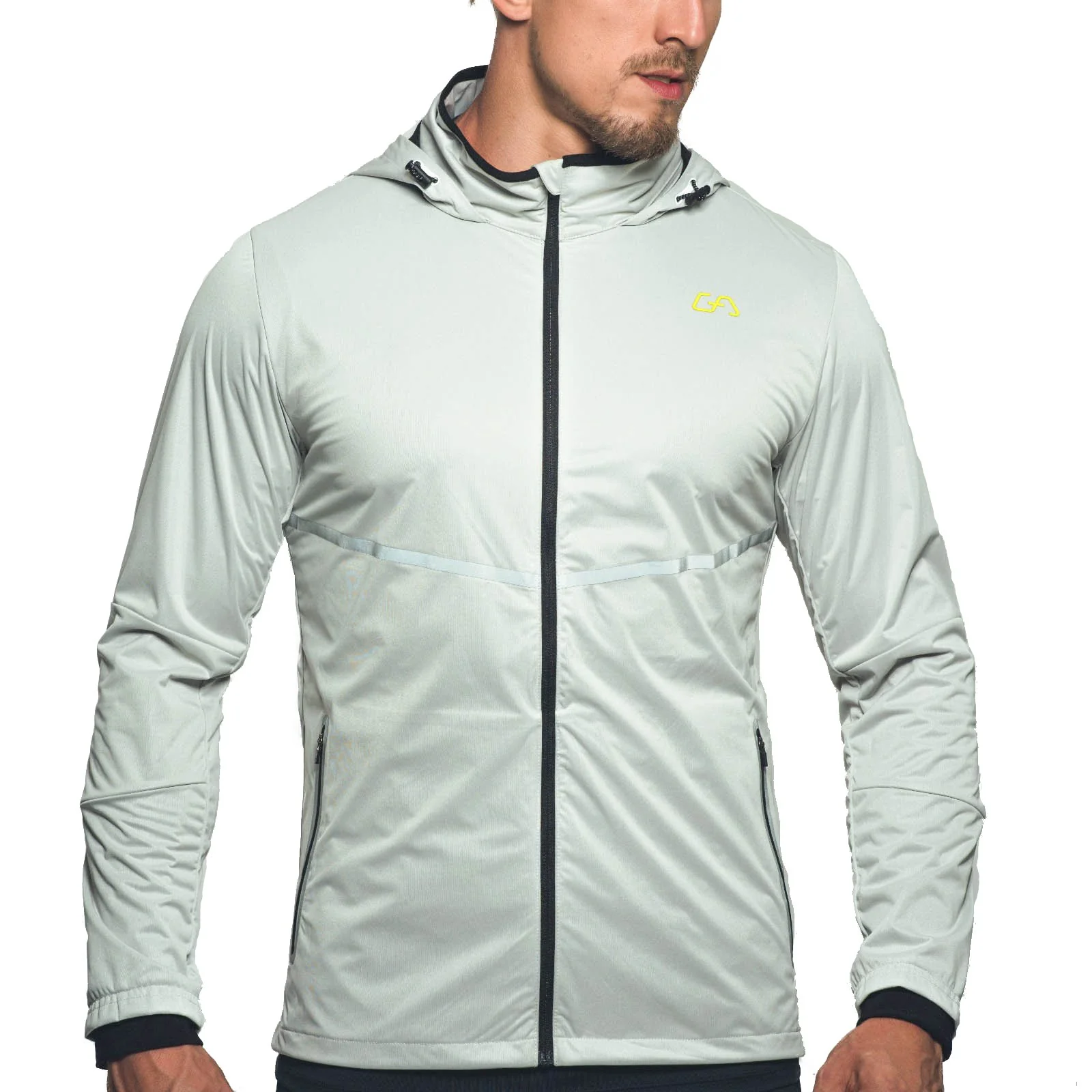 Windbreaker Performance jacket with hood for Men - Image 11