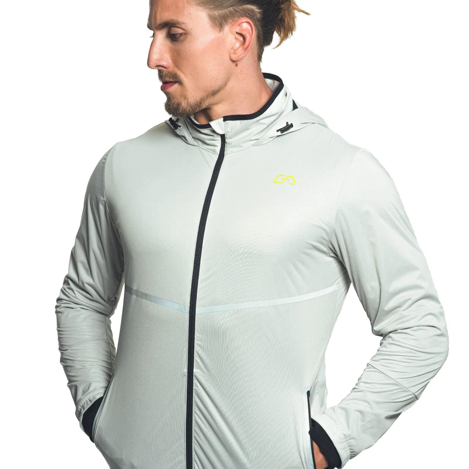 Windbreaker Performance jacket with hood for Men - Image 12