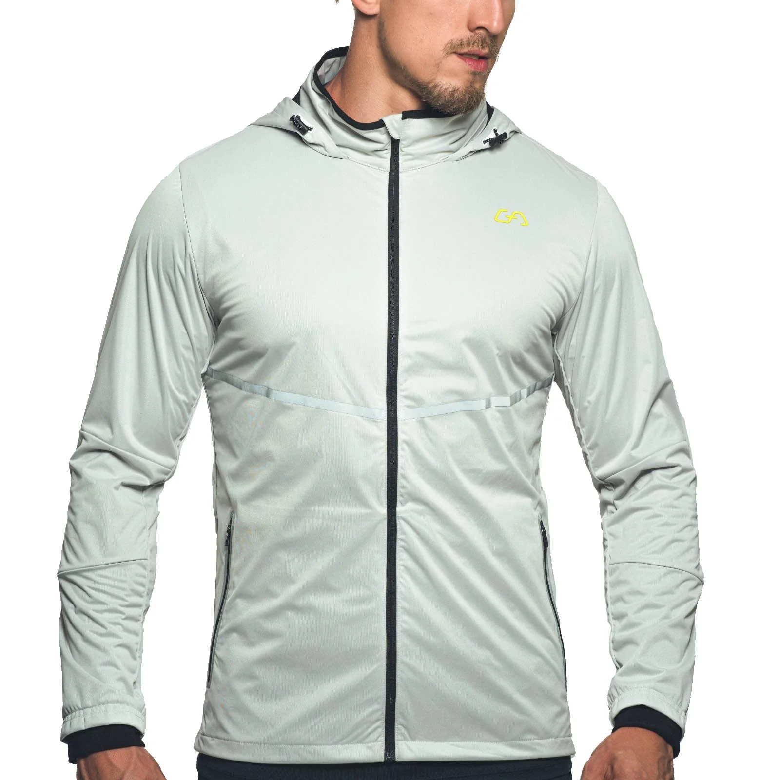 Windbreaker Performance jacket with hood for Men - Image 13