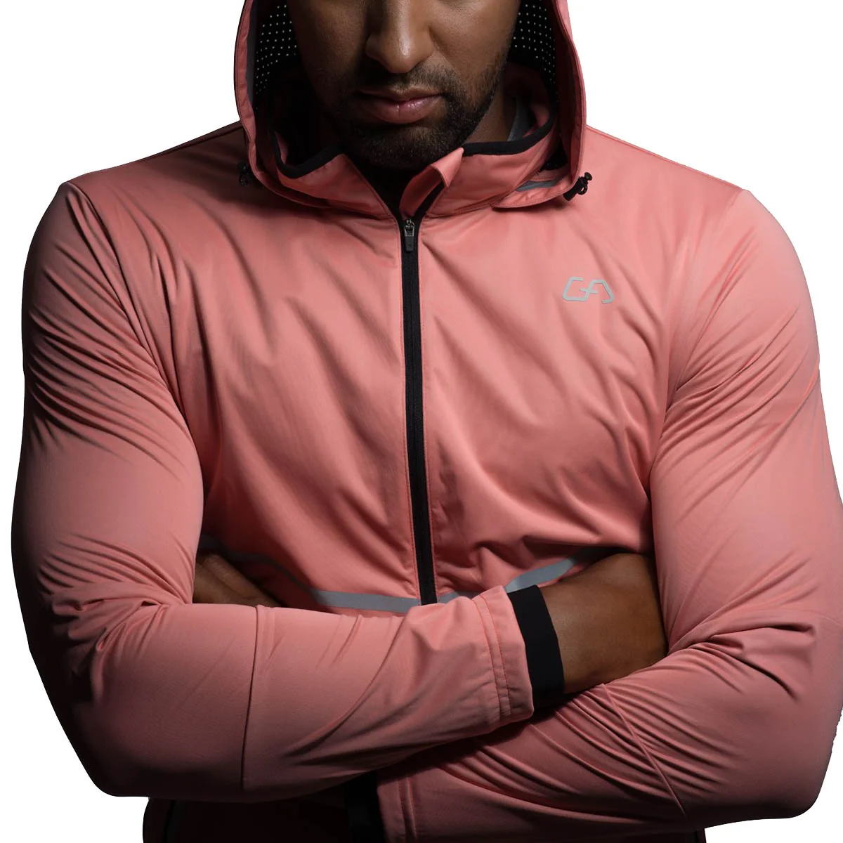Windbreaker Performance jacket with hood for Men - Image 9