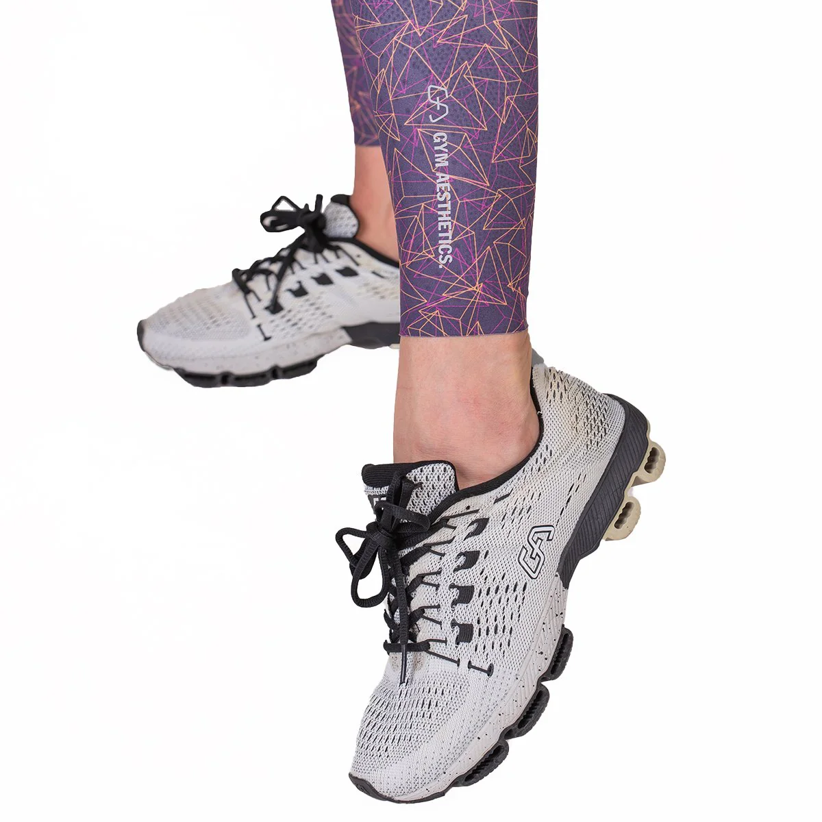 Activewear Quantum Mirac Leggings Geometry Pattern Reversible for Women - Image 13