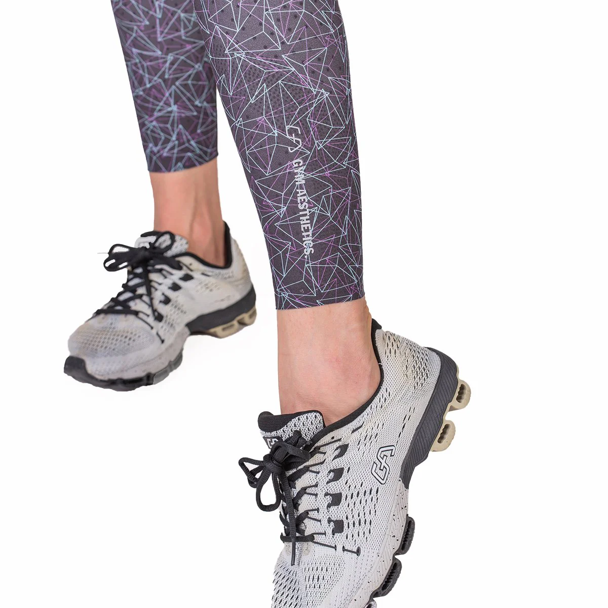 Activewear Quantum Mirac Leggings Geometry Pattern Reversible for Women - Image 5