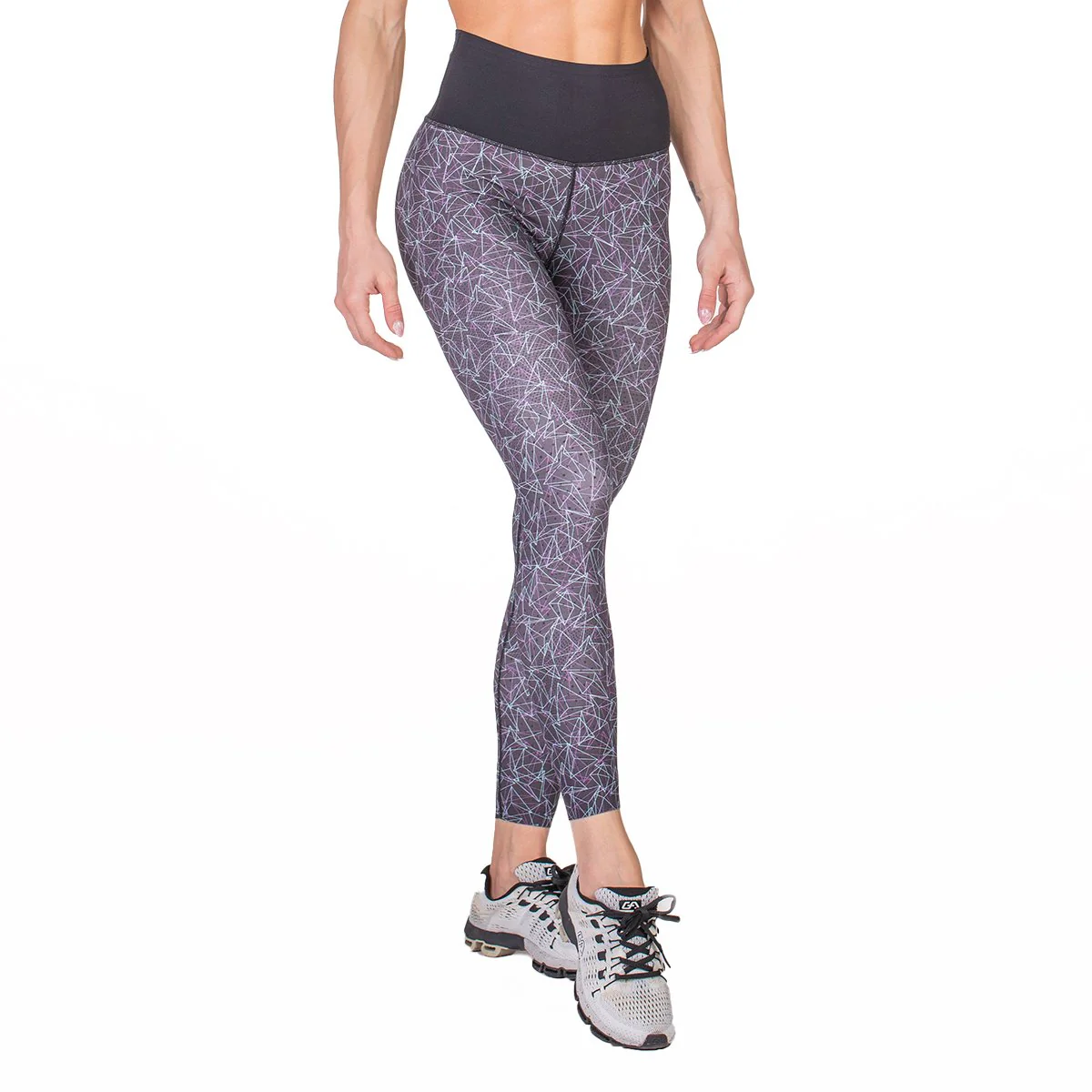 Activewear Quantum Mirac Leggings Geometry Pattern Reversible for Women - Image 7