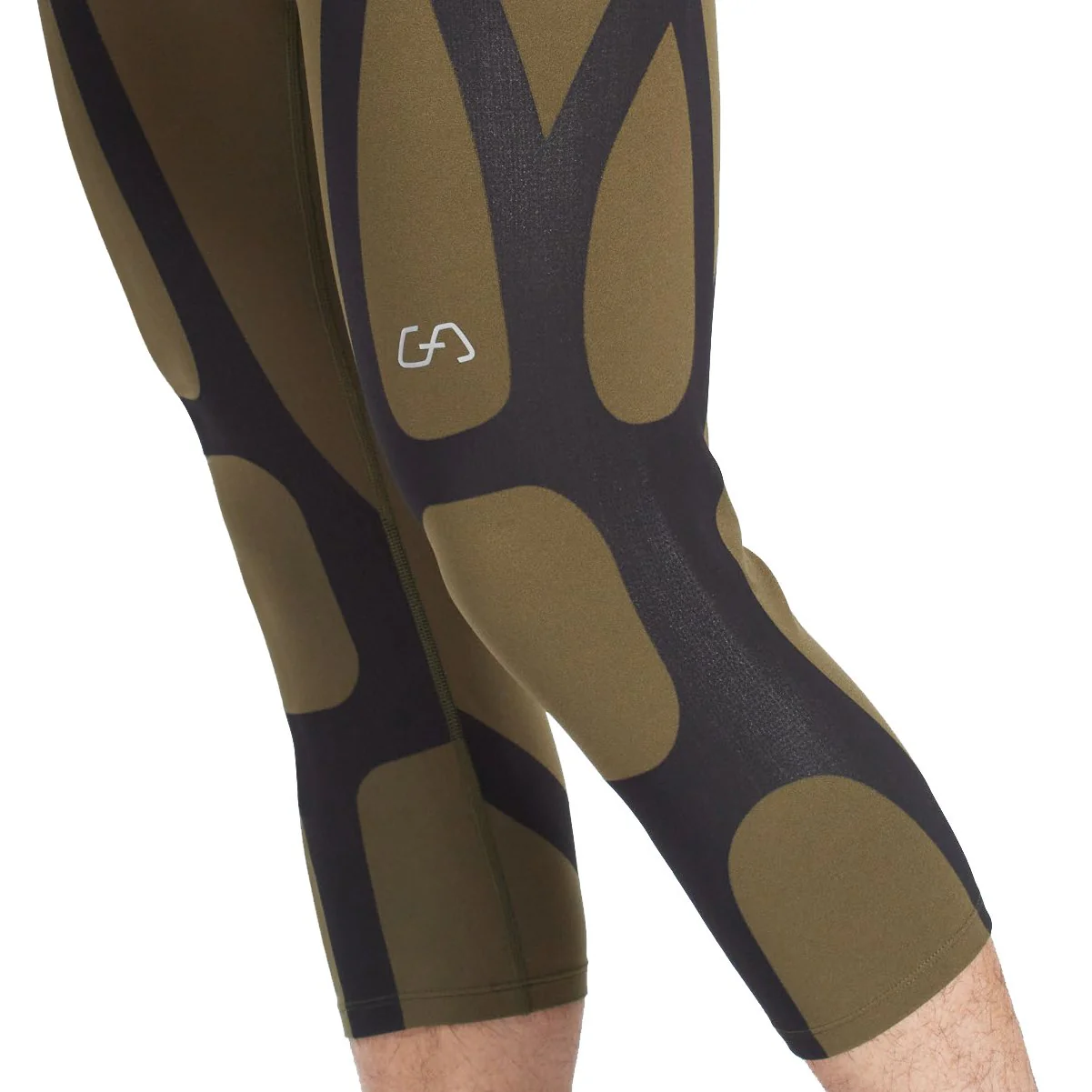 Compression Warrior Cropped Leggings for Men - Image 11