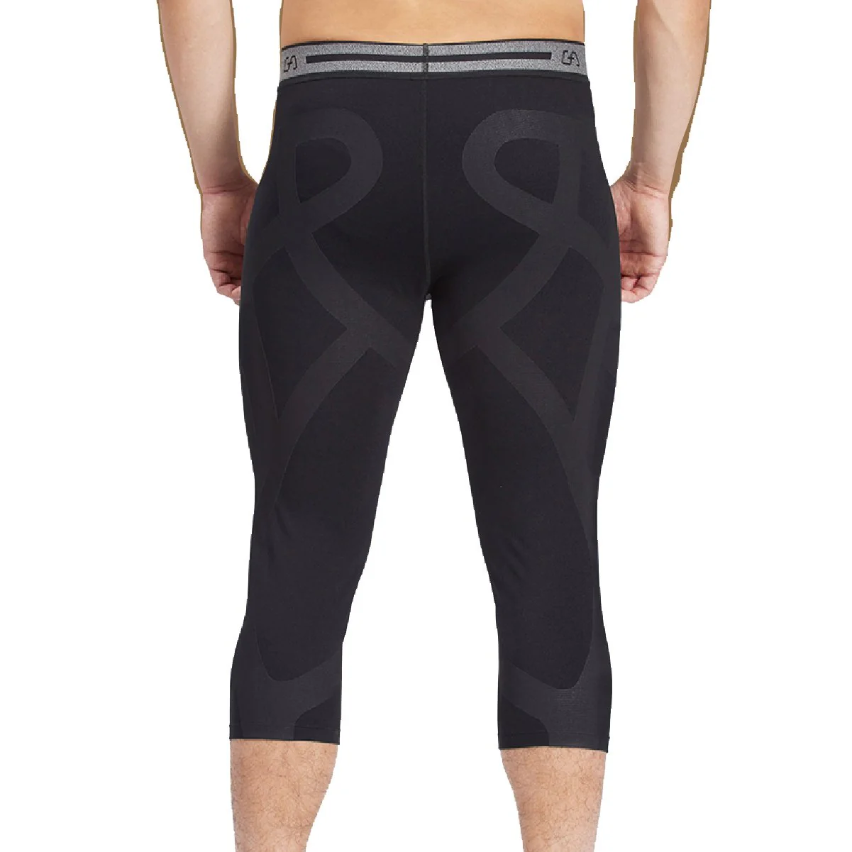 Compression Warrior Cropped Leggings for Men - Image 12