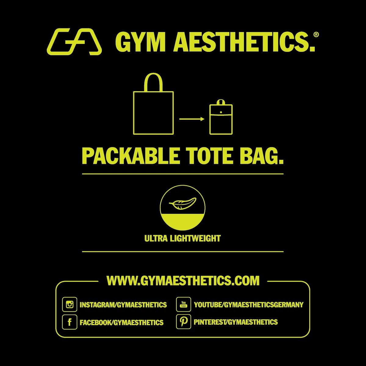 Packable Light Tote Bag - Image 4