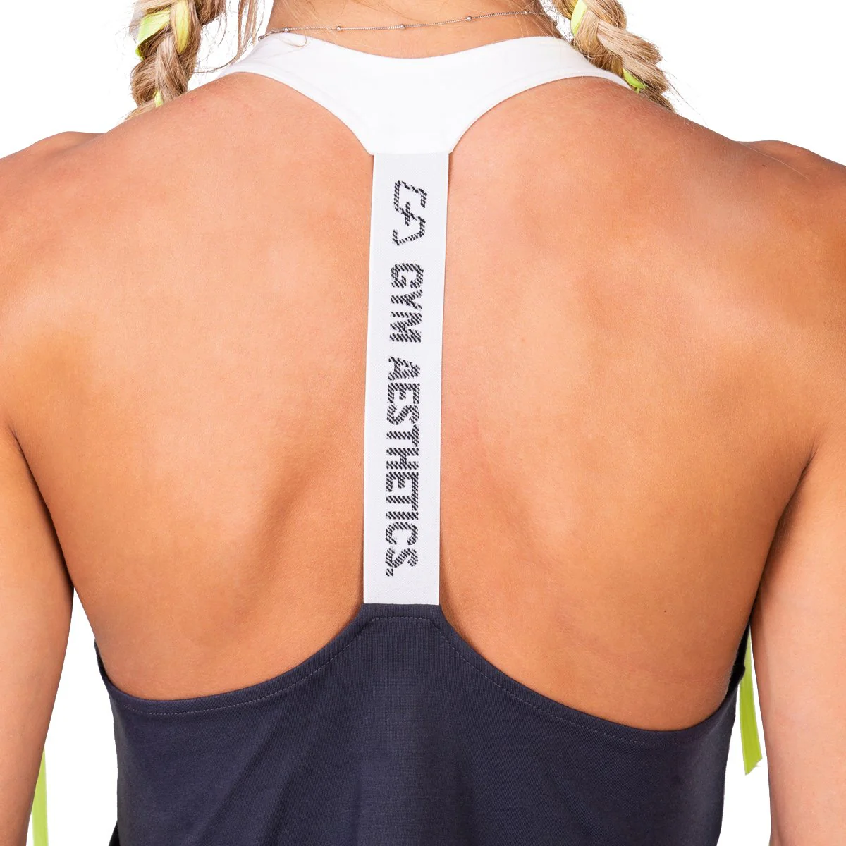 Activewear Coolever Cotton Touch Tank Top Y Back for Women - Image 12