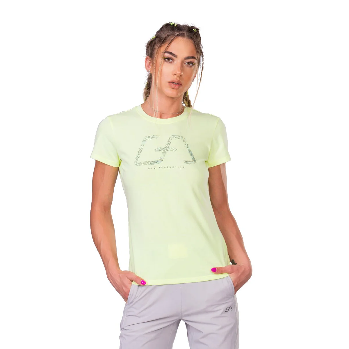 Activewear Coolever Cotton Touch Loose-Fit T-Shirt for Women - Image 18