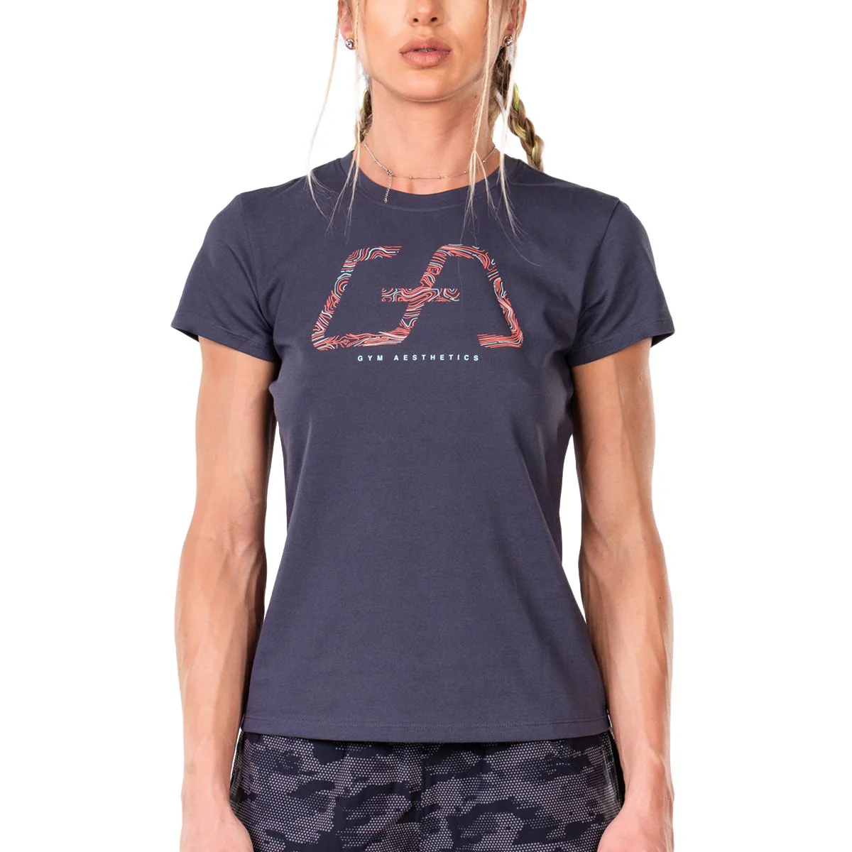 Activewear Coolever Cotton Touch Loose-Fit T-Shirt for Women - Image 8