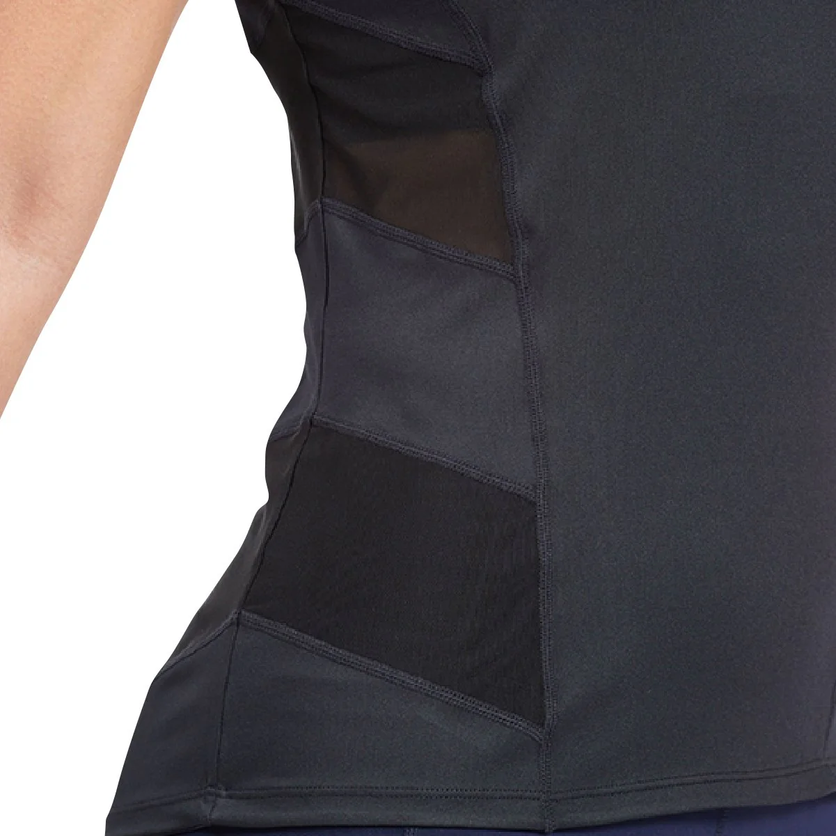 Activewear Mesh Blocking Sport Shirt for Women - Image 13