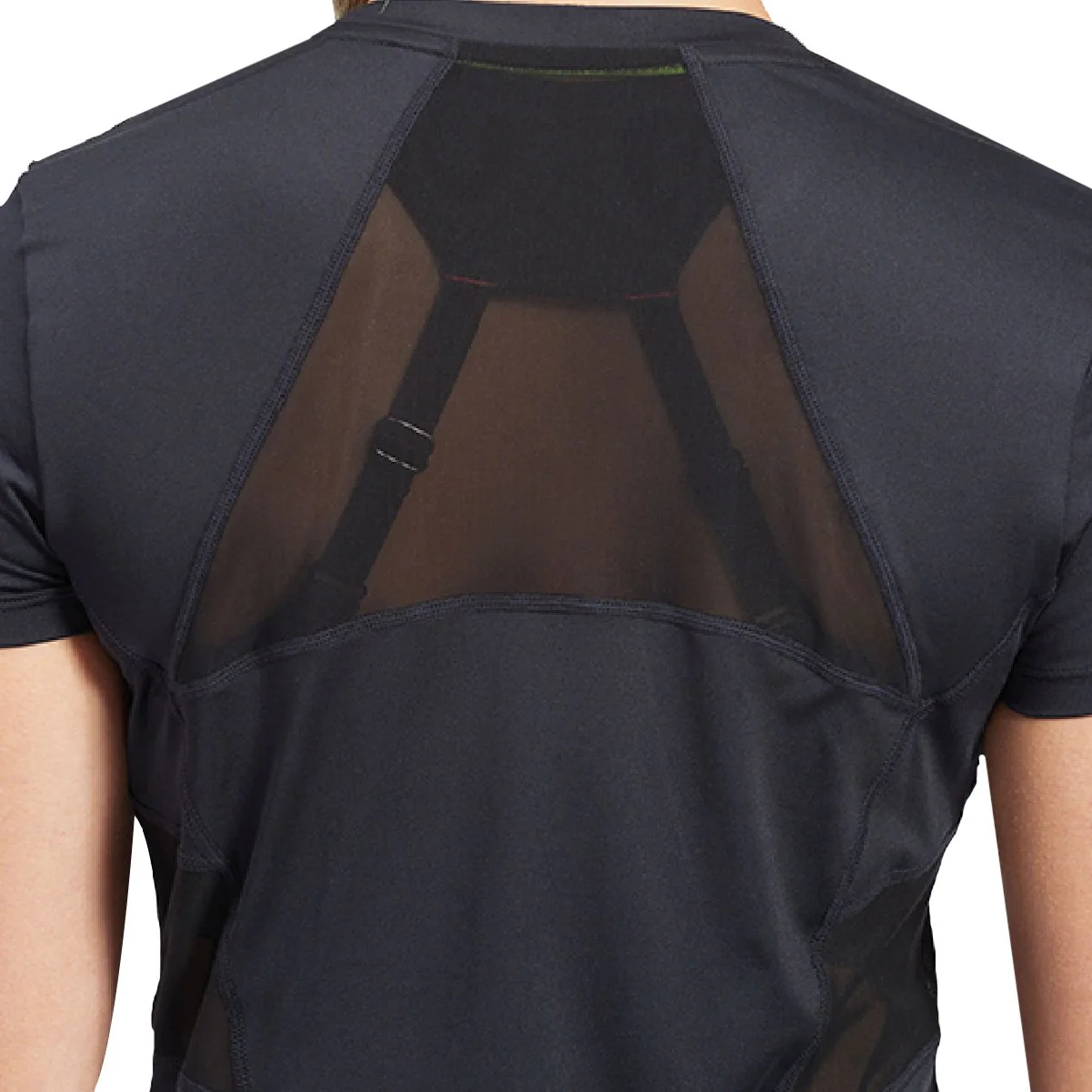 Activewear Mesh Blocking Sport Shirt for Women - Image 14