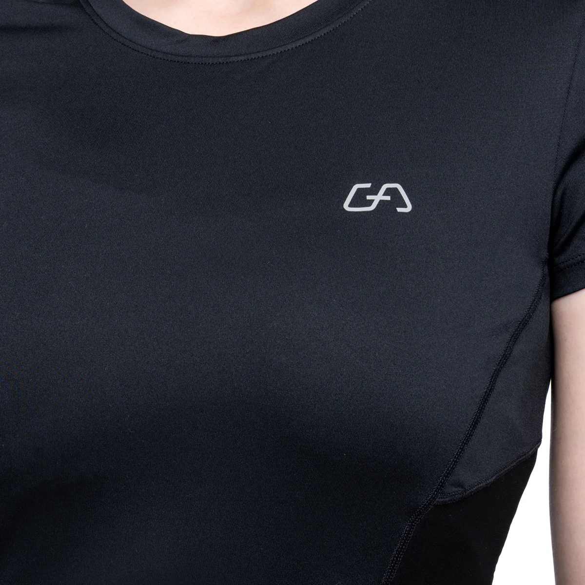 Activewear Mesh Blocking Sport Shirt for Women - Image 4