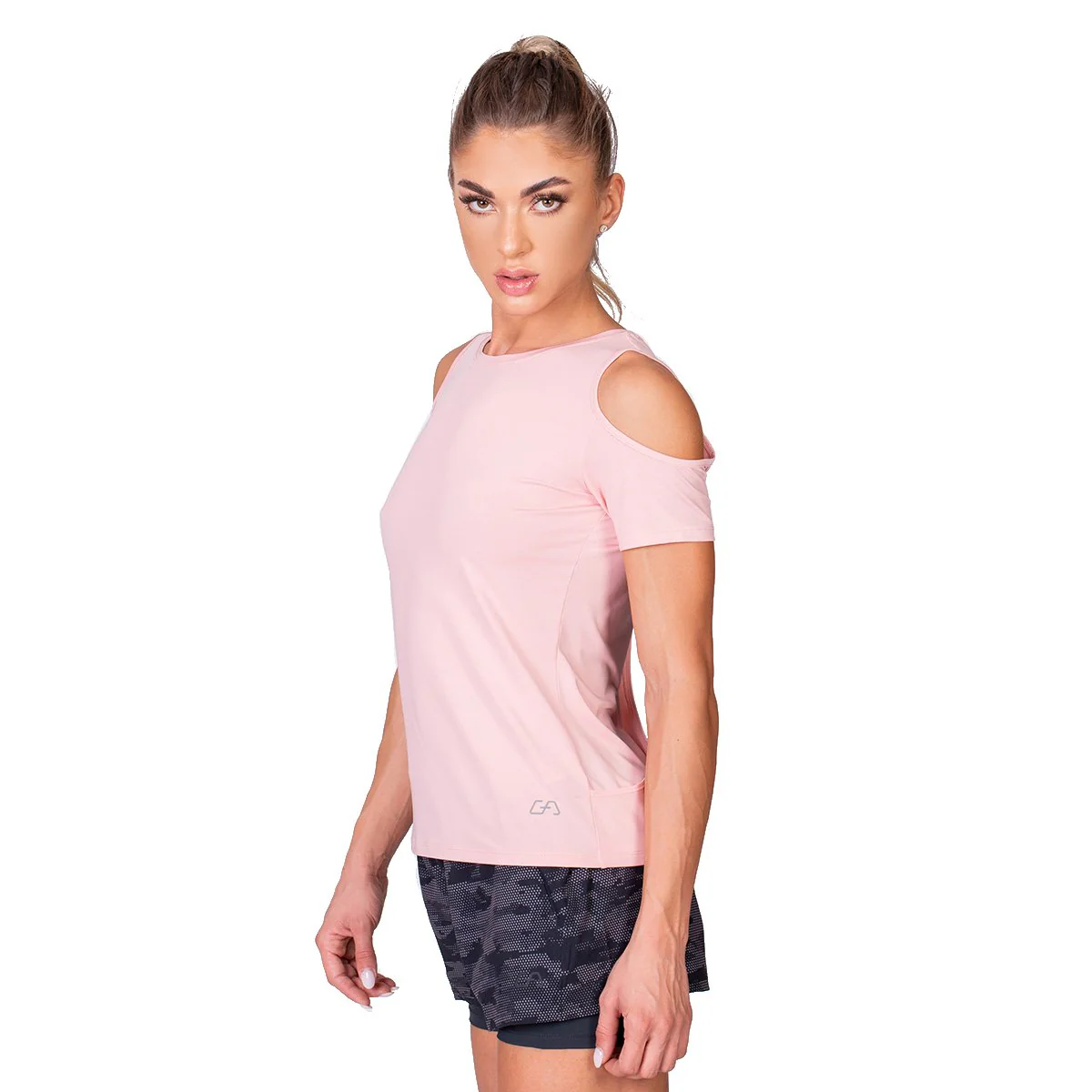 Athleisure Cold shoulder Fashion T-Shirt for Women - Image 10
