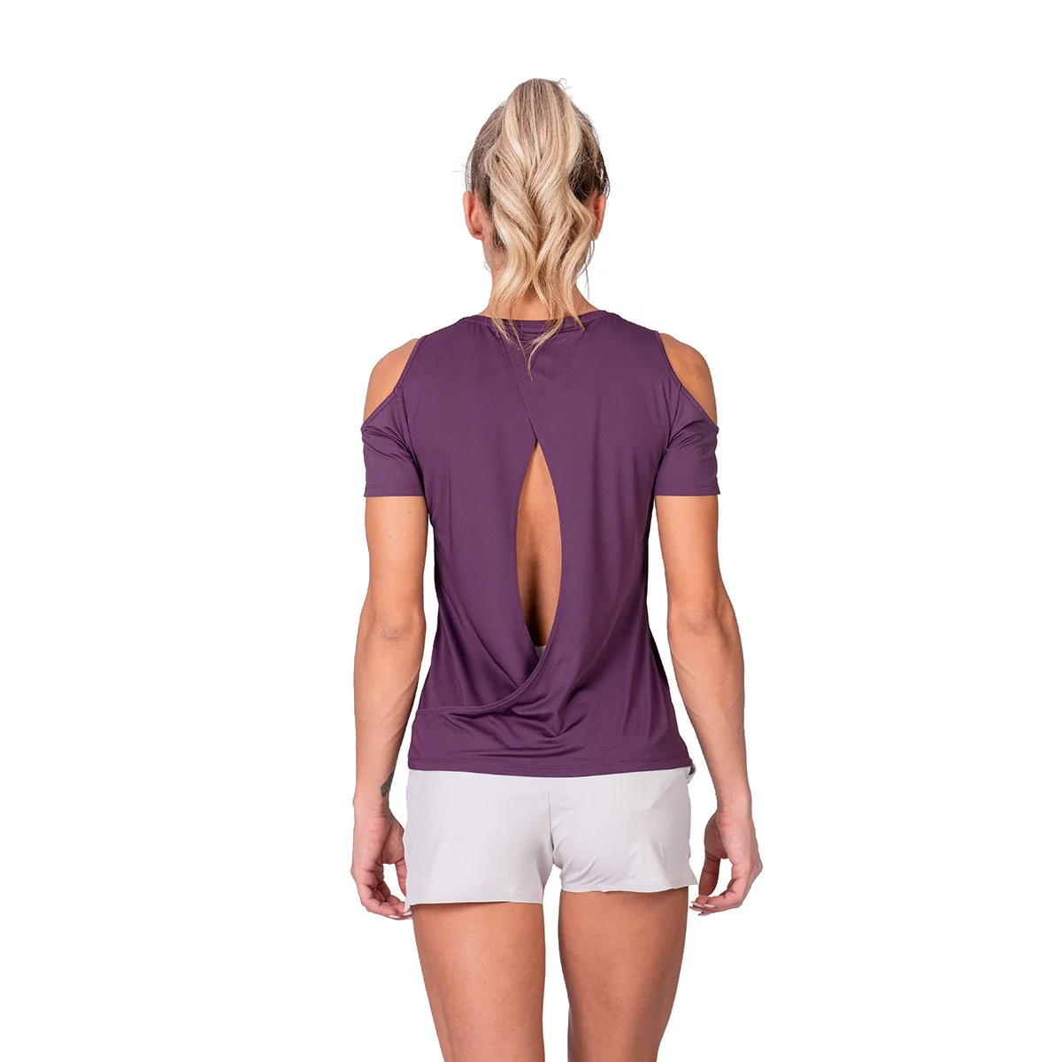 Athleisure Cold shoulder Fashion T-Shirt for Women - Image 18