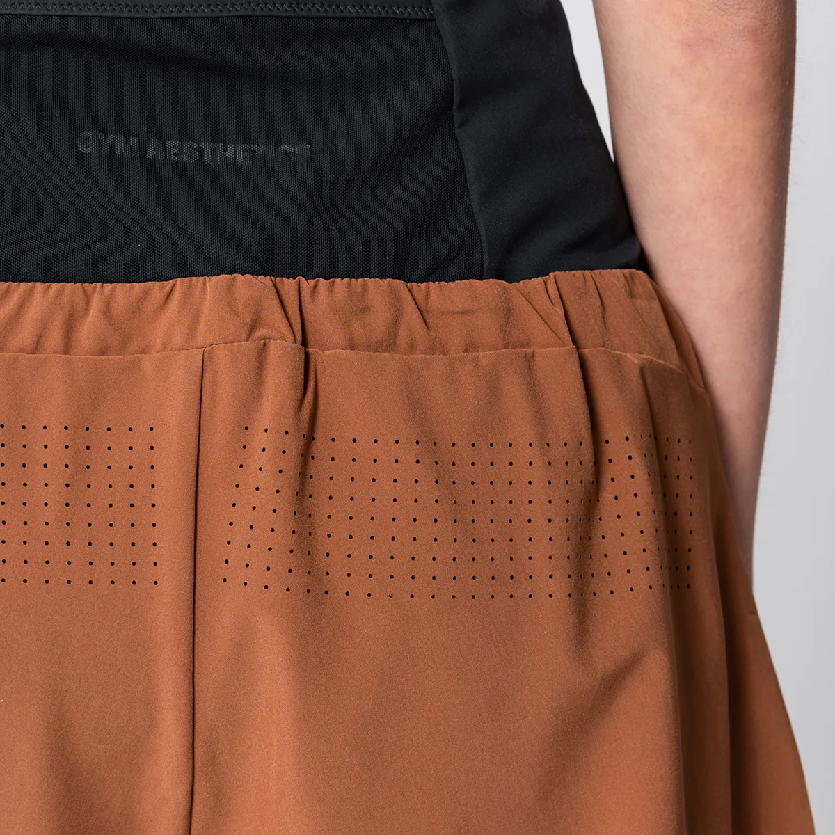Activewear 2in1 Color Block Running Shorts for Women - Image 17