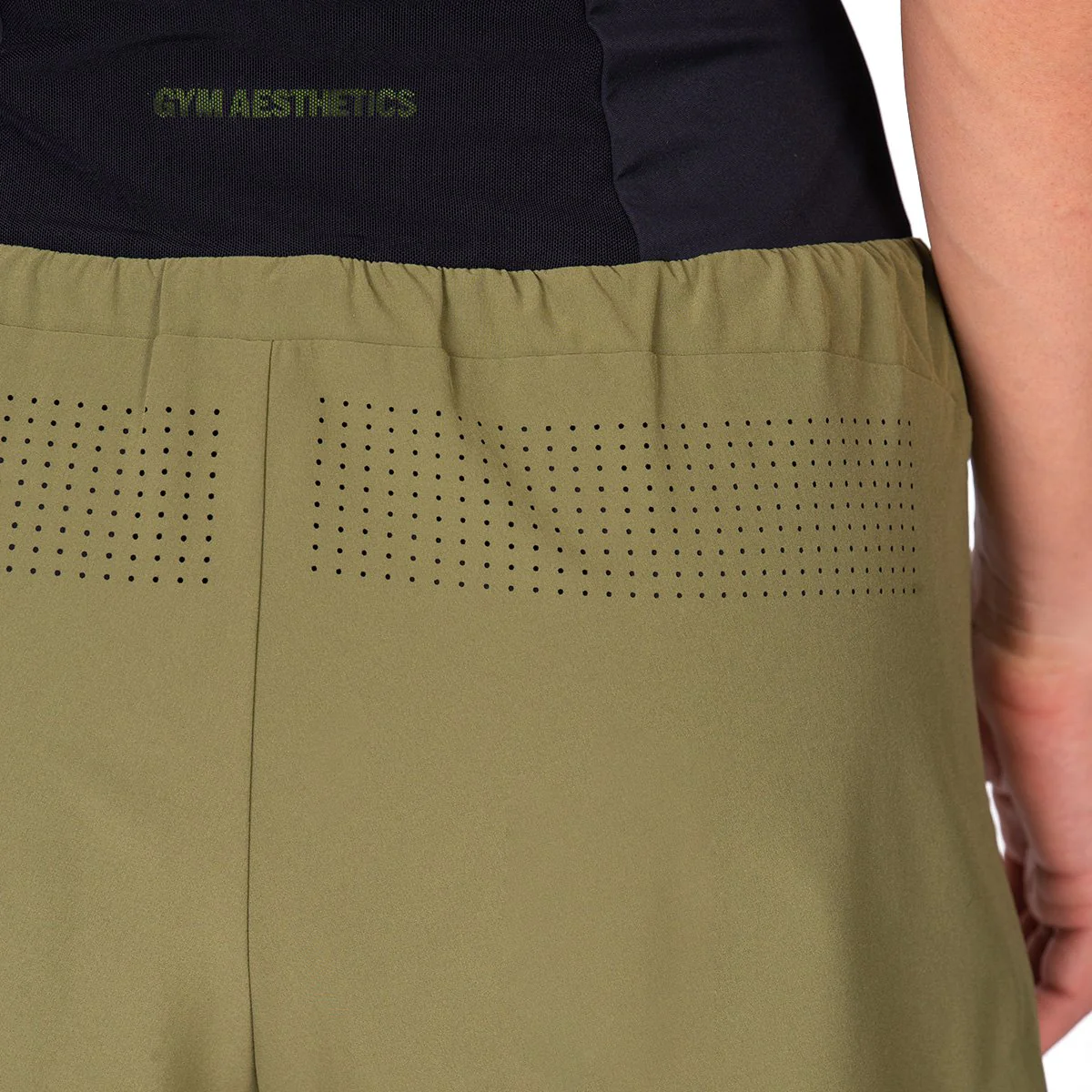 Activewear 2in1 Color Block Running Shorts for Women - Image 59