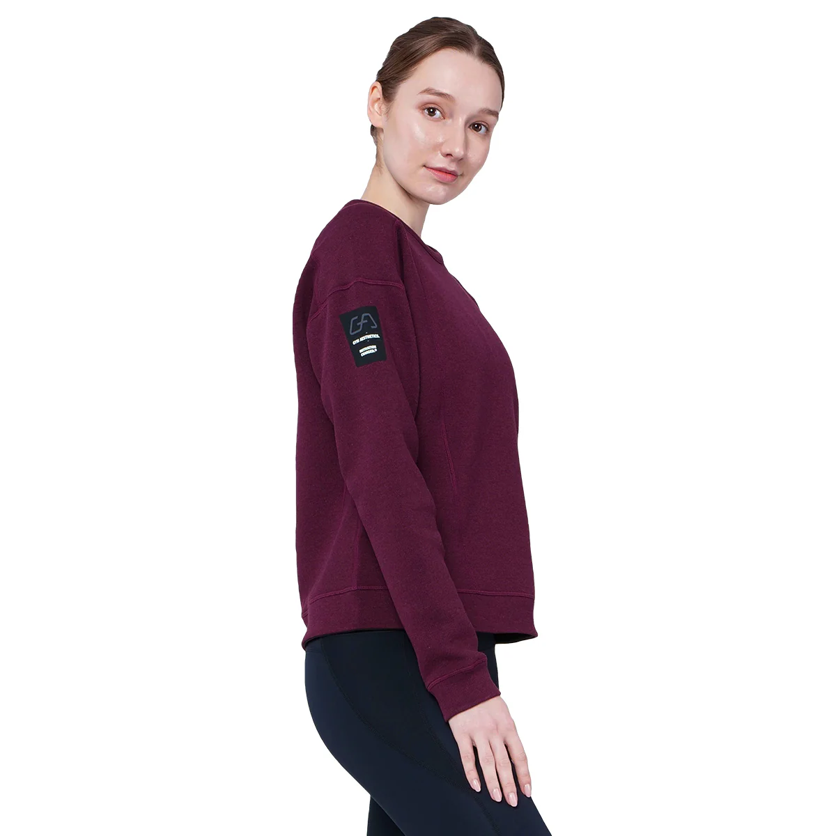 Athleisure Reversible Sweatshirt Pique for Women - Image 15