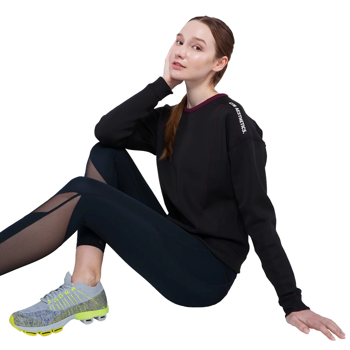 Athleisure Reversible Sweatshirt Pique for Women - Image 29