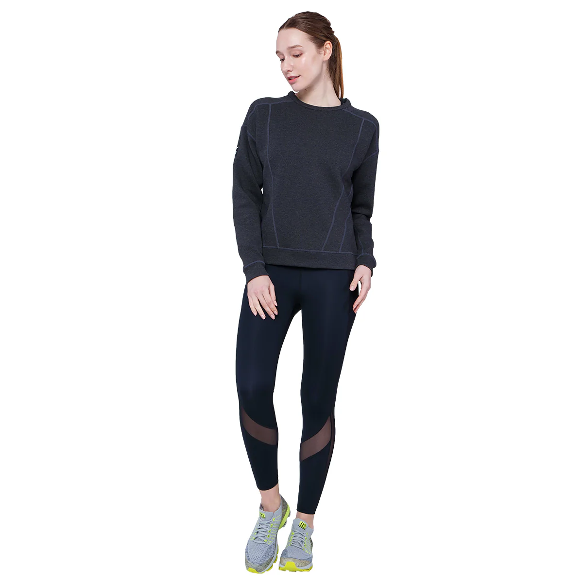 Athleisure Reversible Sweatshirt Pique for Women - Image 38