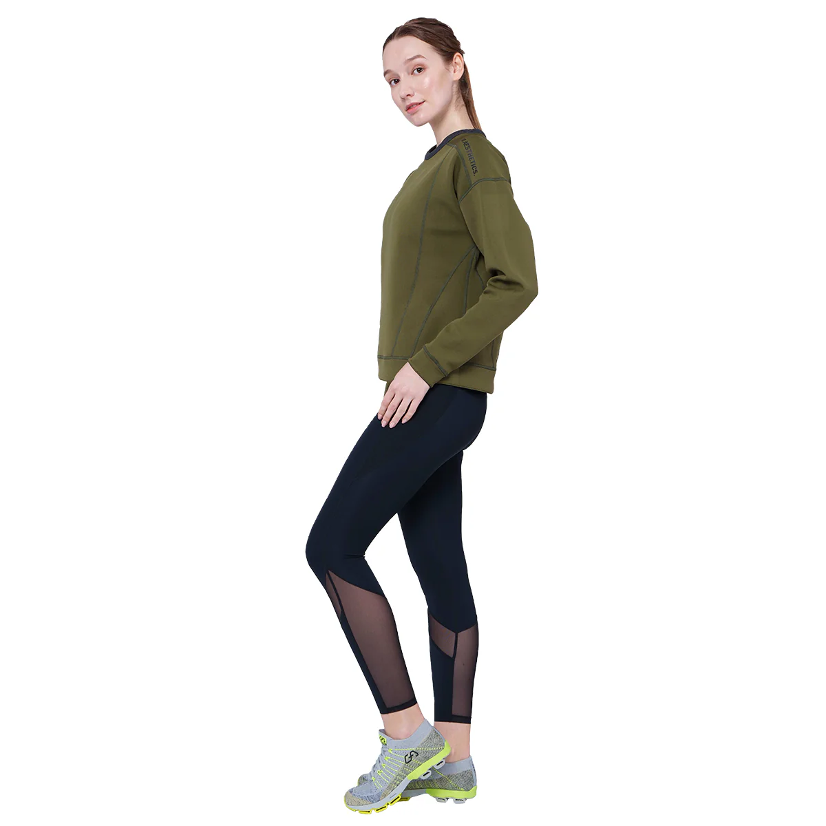 Athleisure Reversible Sweatshirt Pique for Women - Image 40