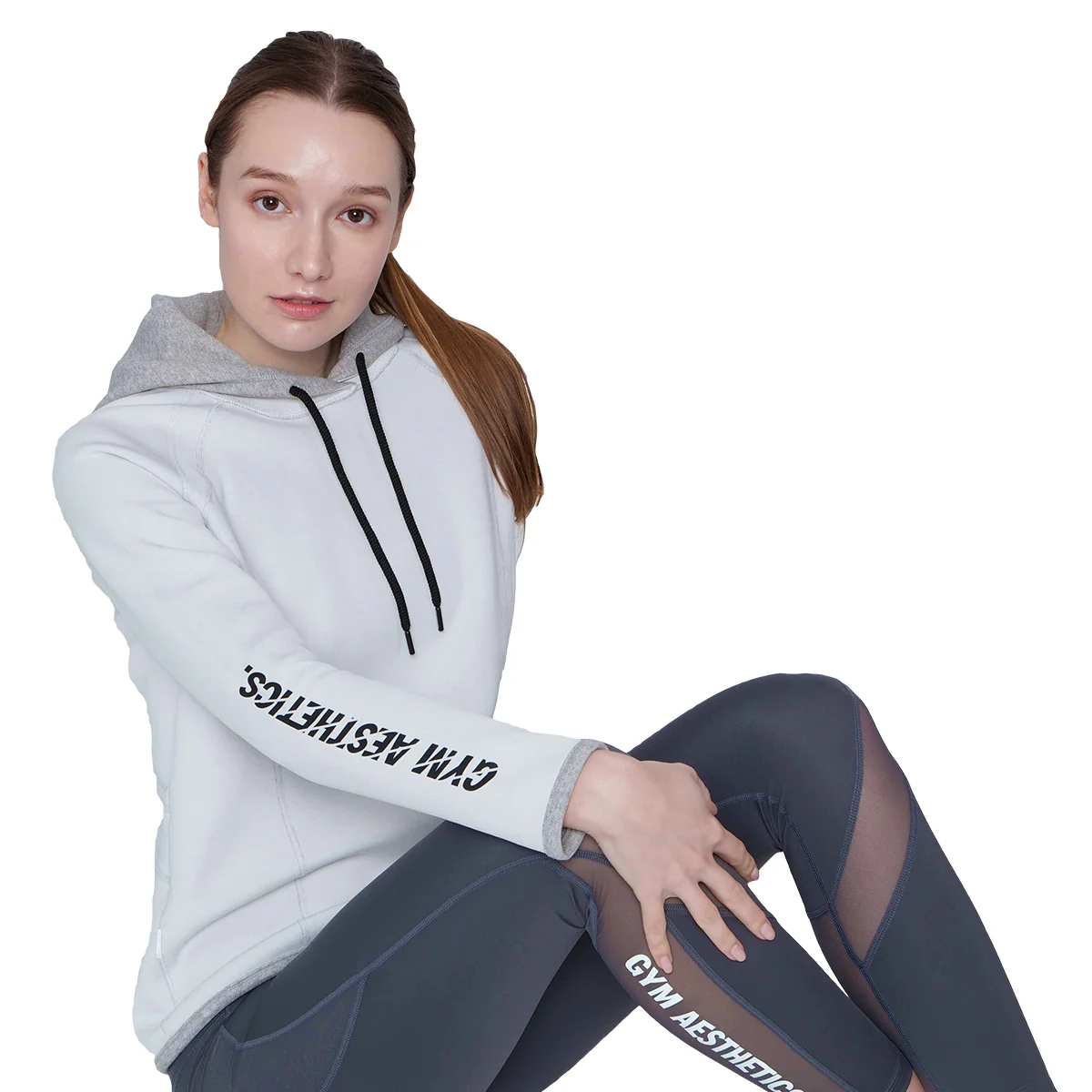 Athleisure Reversible Hoodies Pique for Women - Image 11