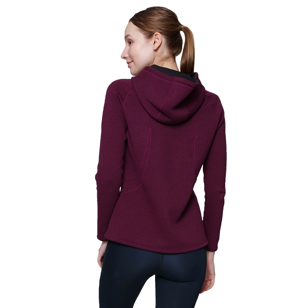 Athleisure Reversible Hoodies Pique for Women - Image 15
