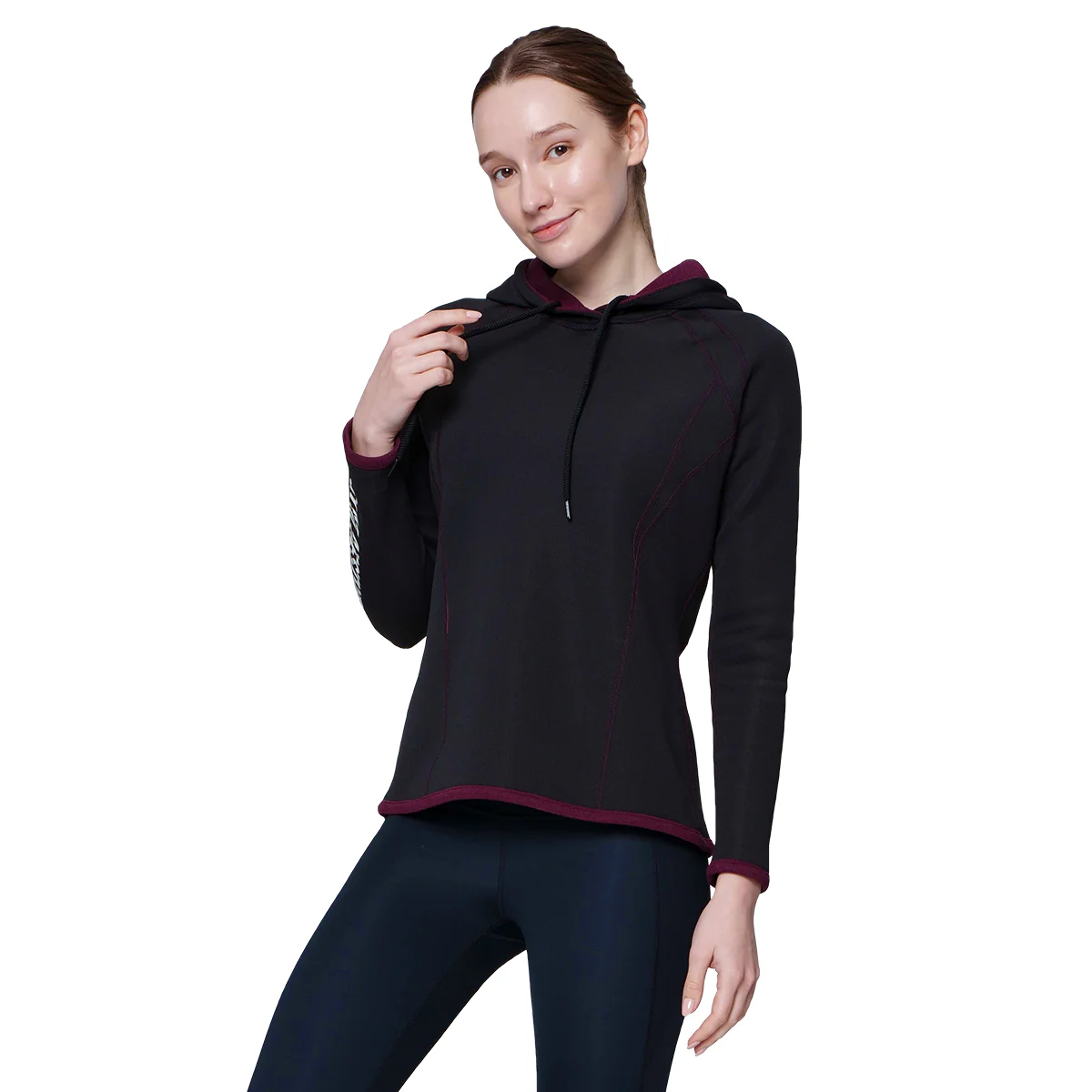 Athleisure Reversible Hoodies Pique for Women - Image 20