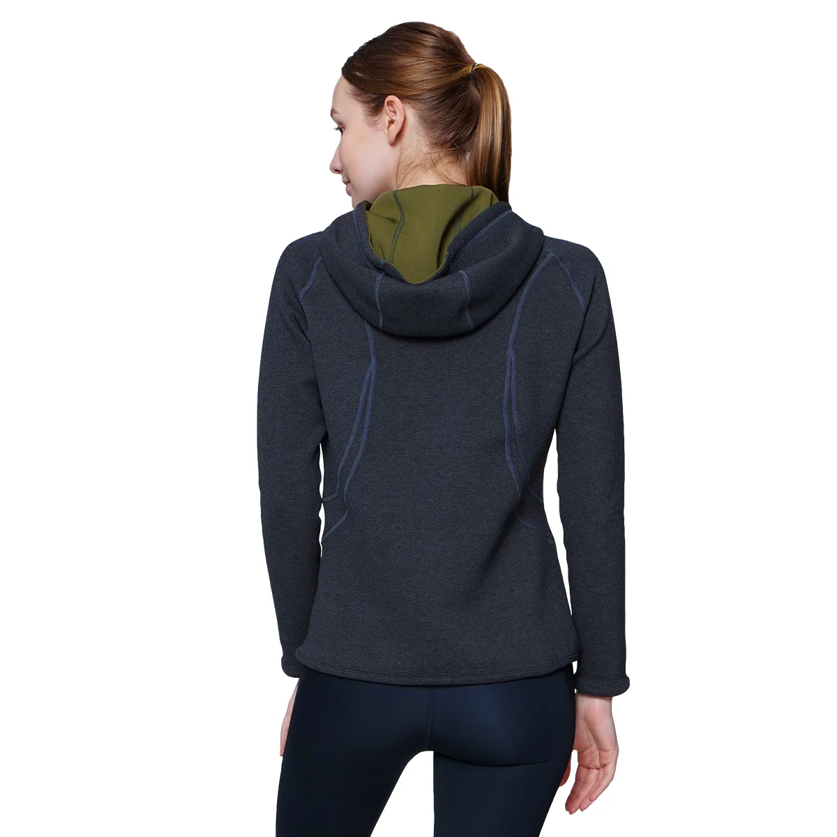Athleisure Reversible Hoodies Pique for Women - Image 29
