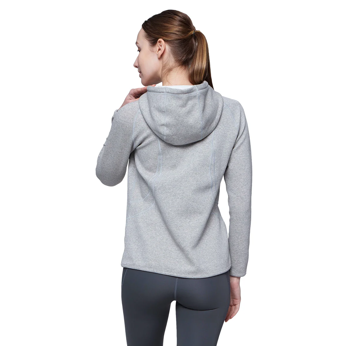 Athleisure Reversible Hoodies Pique for Women - Image 3