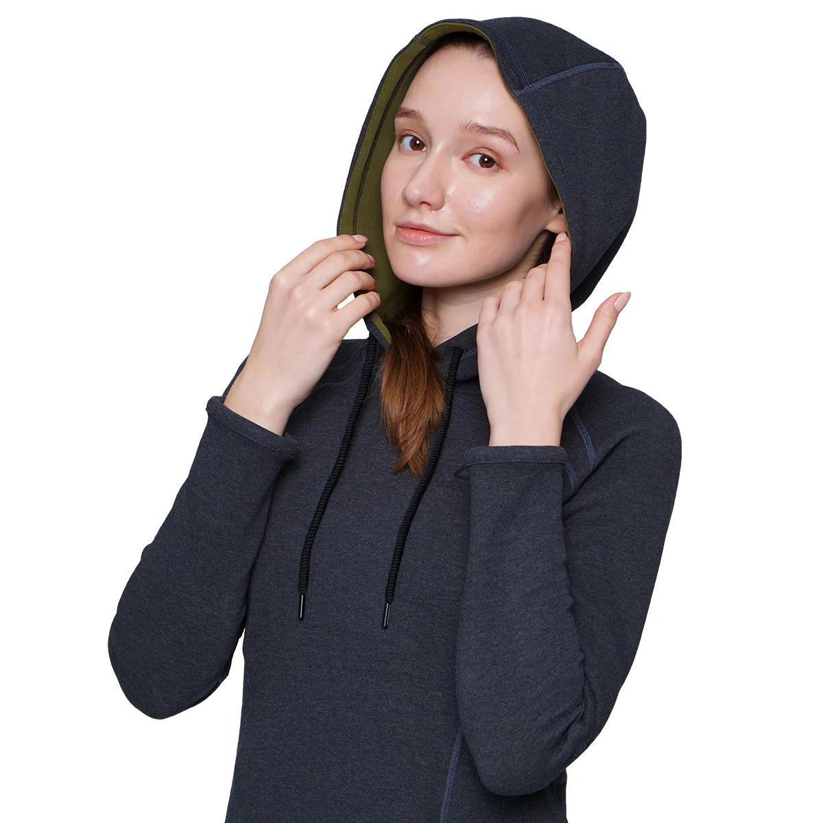 Athleisure Reversible Hoodies Pique for Women - Image 31