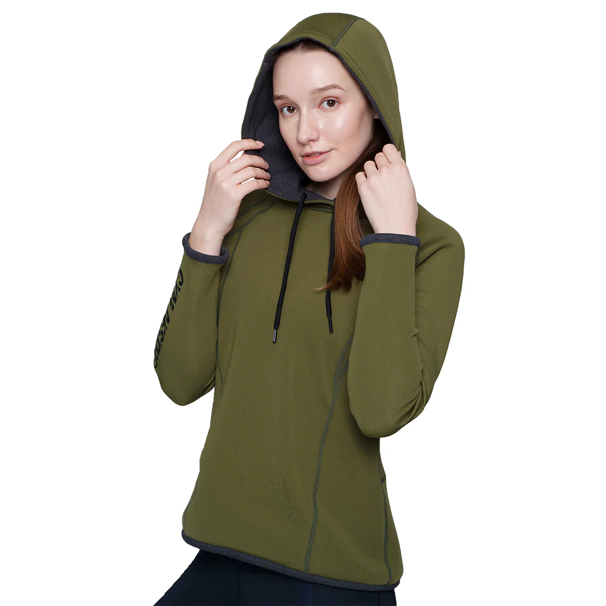Athleisure Reversible Hoodies Pique for Women - Image 36