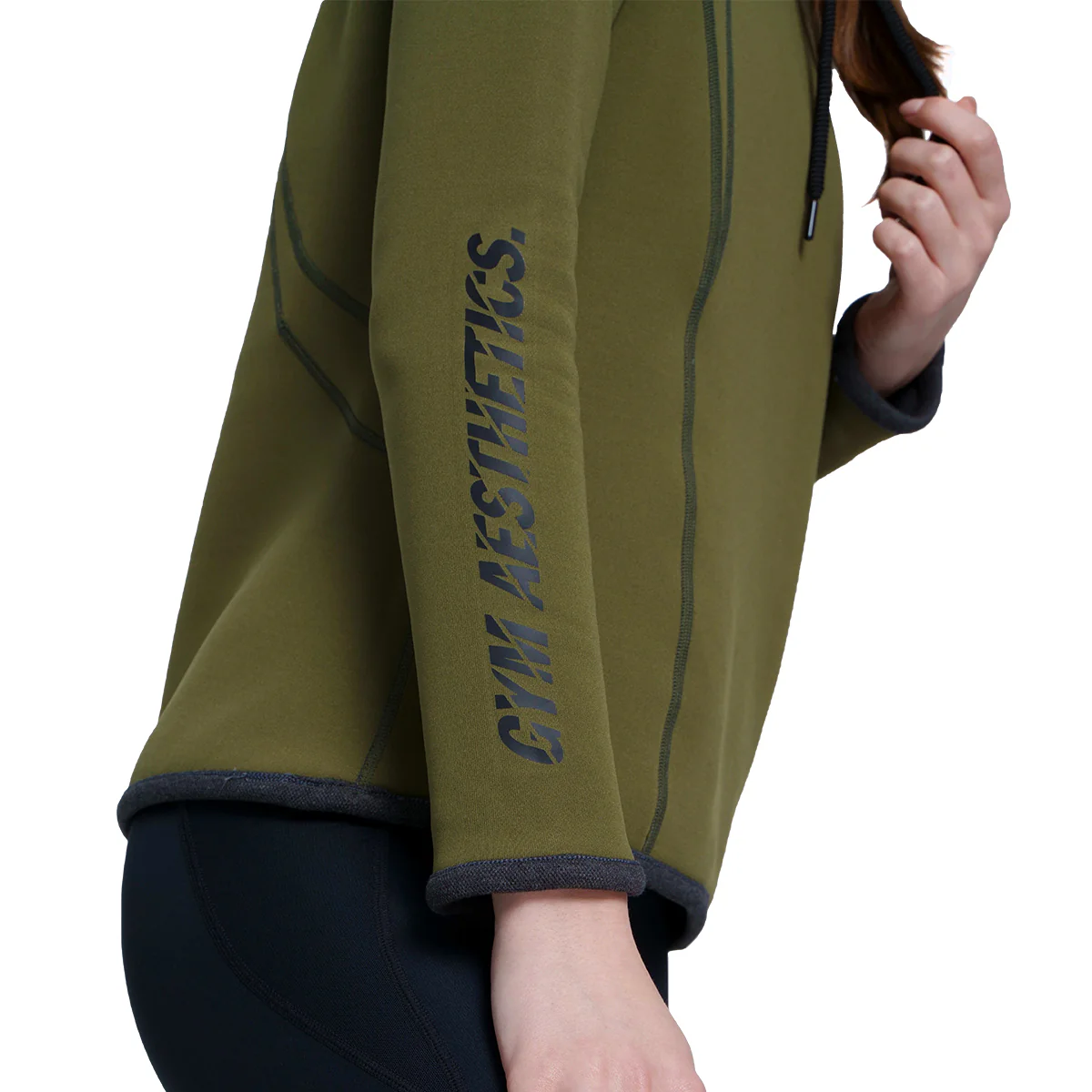 Athleisure Reversible Hoodies Pique for Women - Image 37