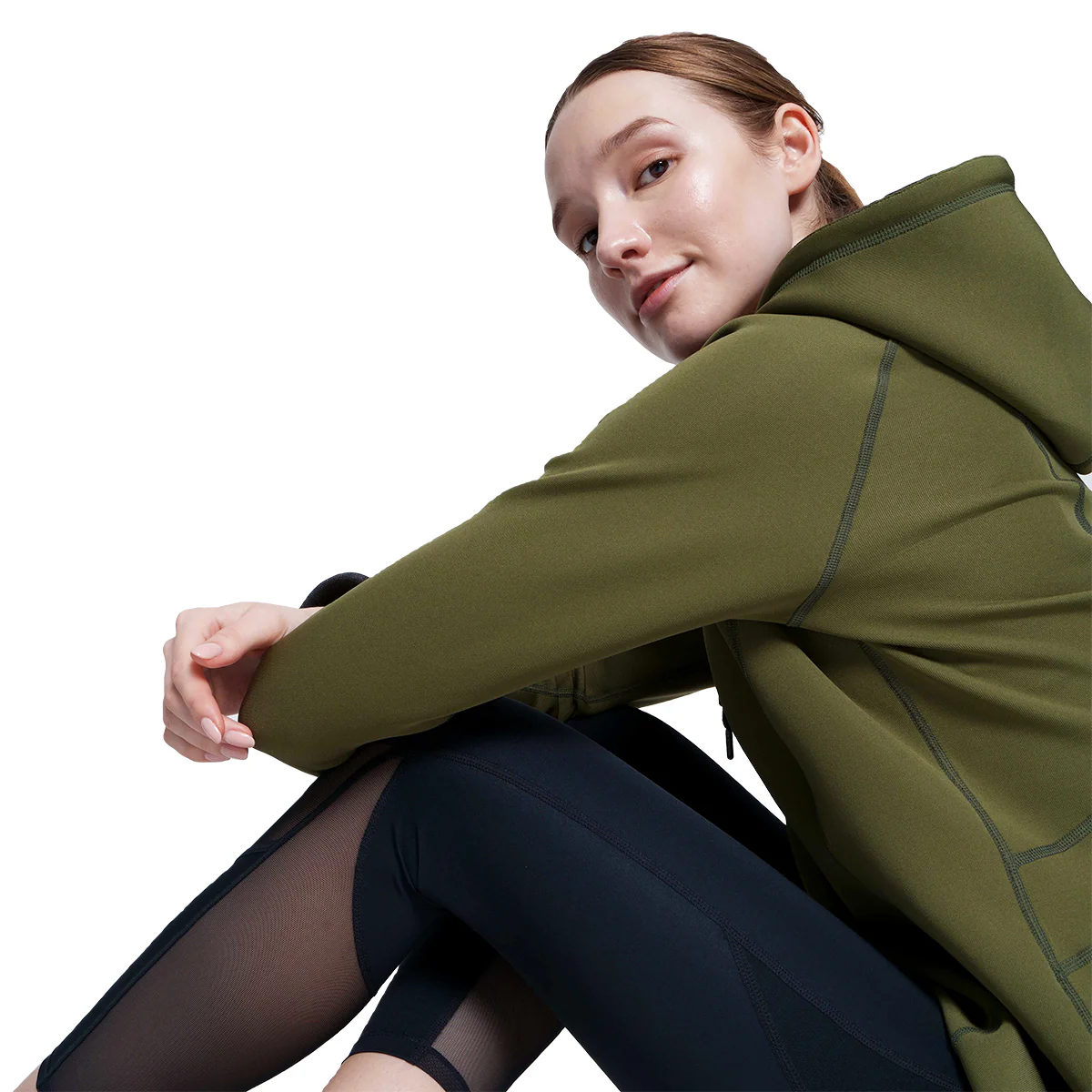 Athleisure Reversible Hoodies Pique for Women - Image 38