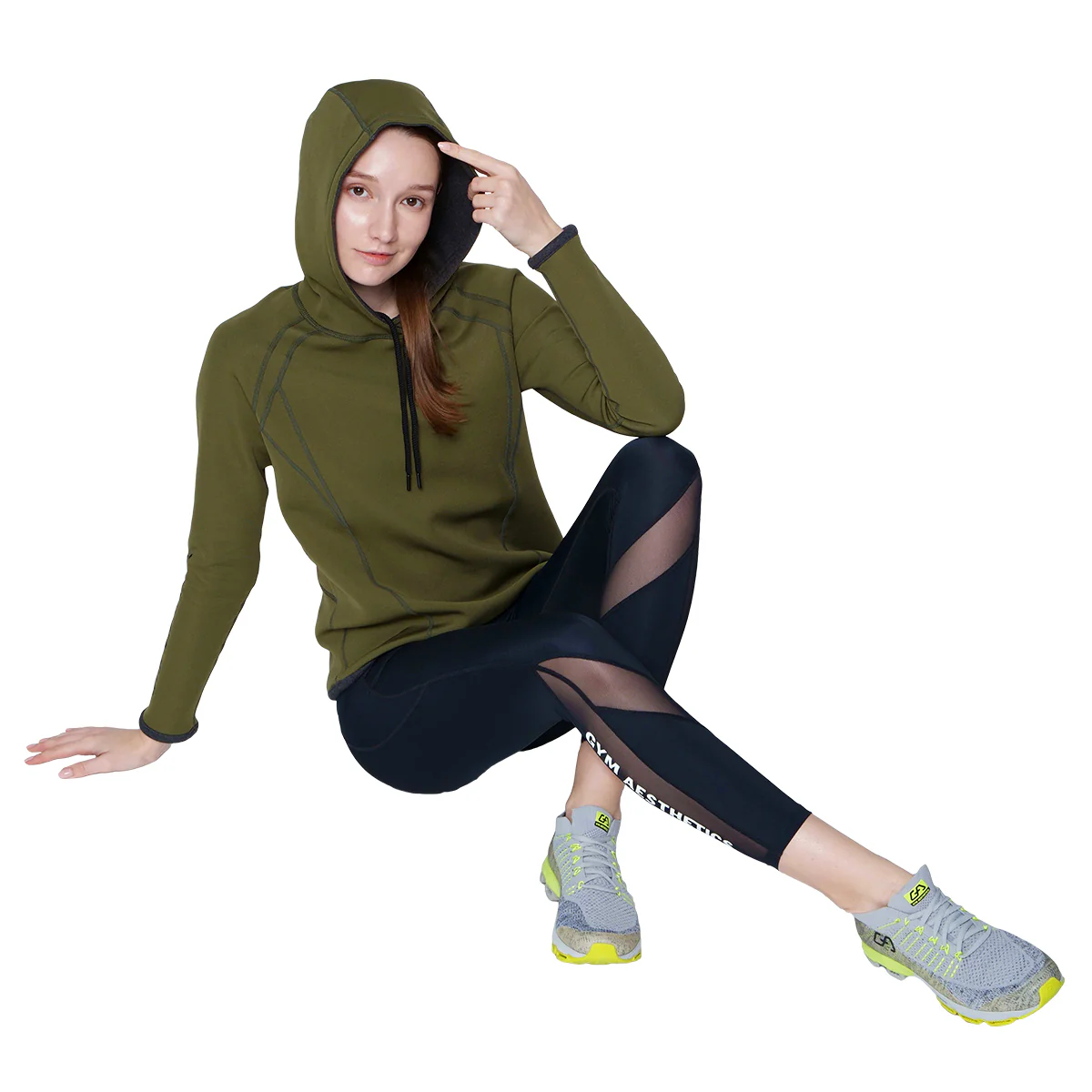 Athleisure Reversible Hoodies Pique for Women - Image 39