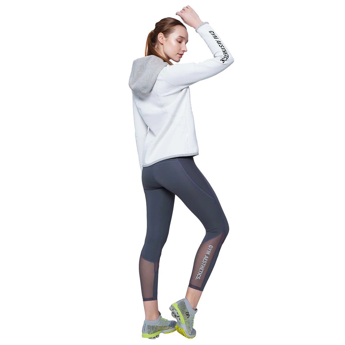 Athleisure Reversible Hoodies Pique for Women - Image 8