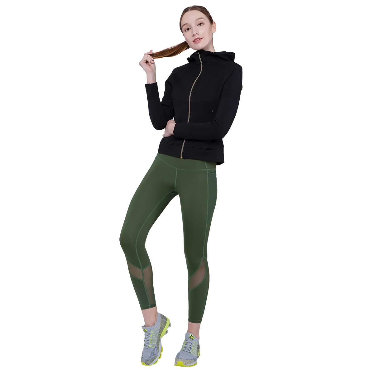 Athleisure Fancy Logo Jacket for Women - Image 11