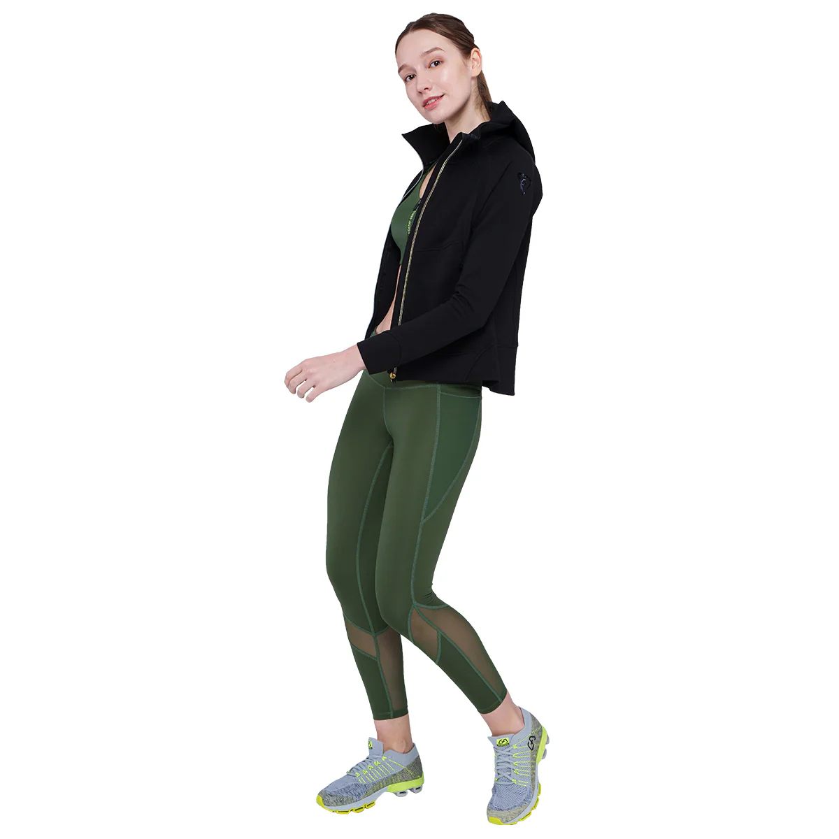Athleisure Fancy Logo Jacket for Women - Image 12