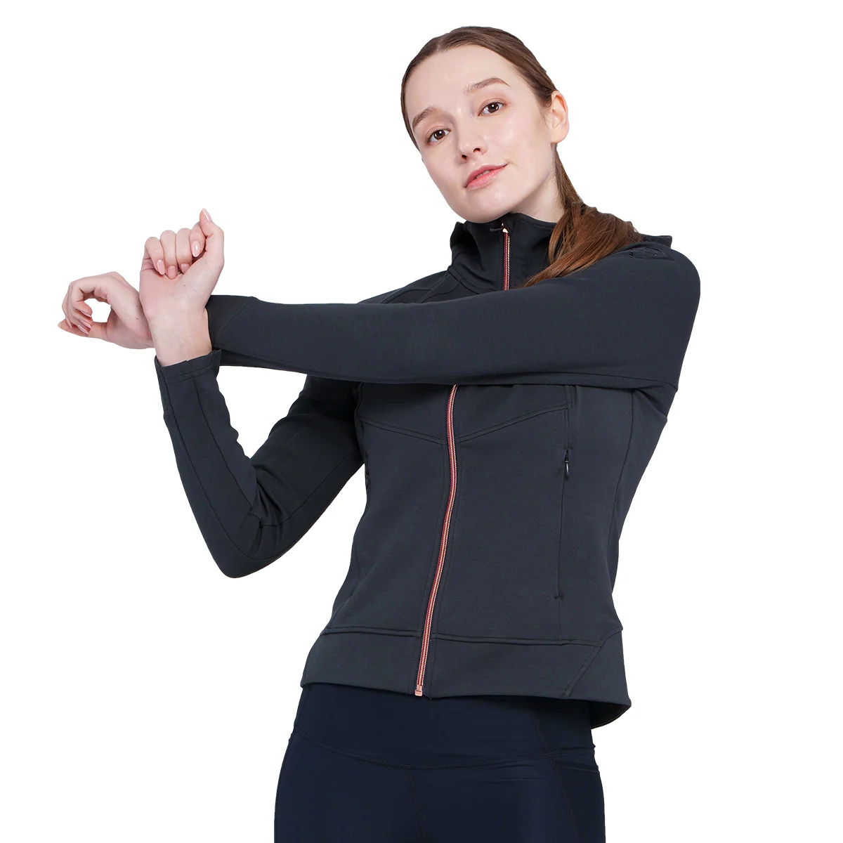 Athleisure Fancy Logo Jacket for Women - Image 25