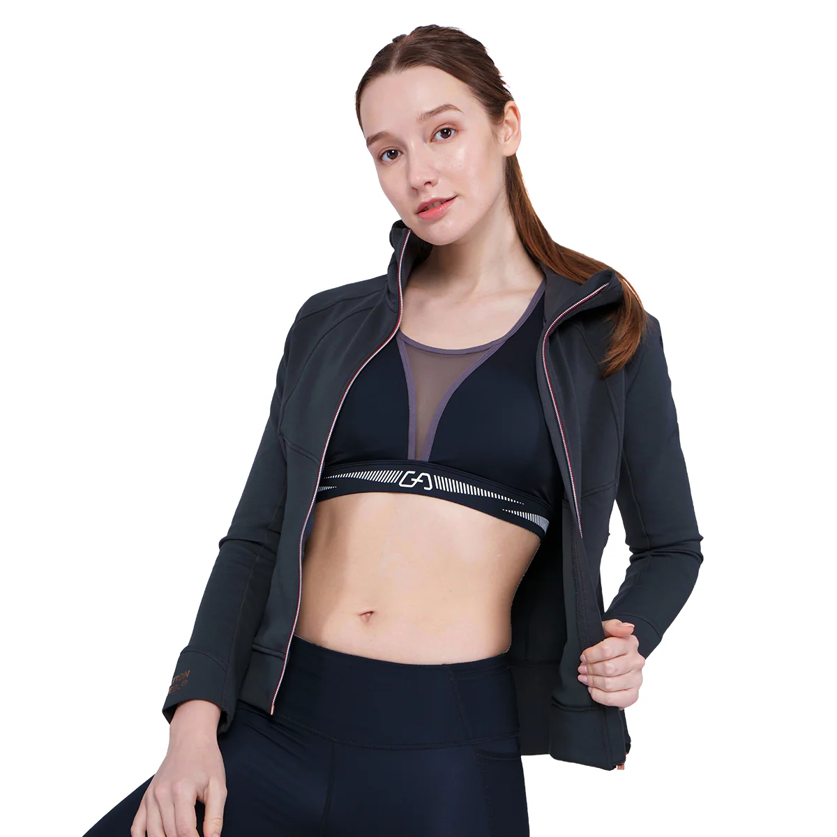 Athleisure Fancy Logo Jacket for Women - Image 29