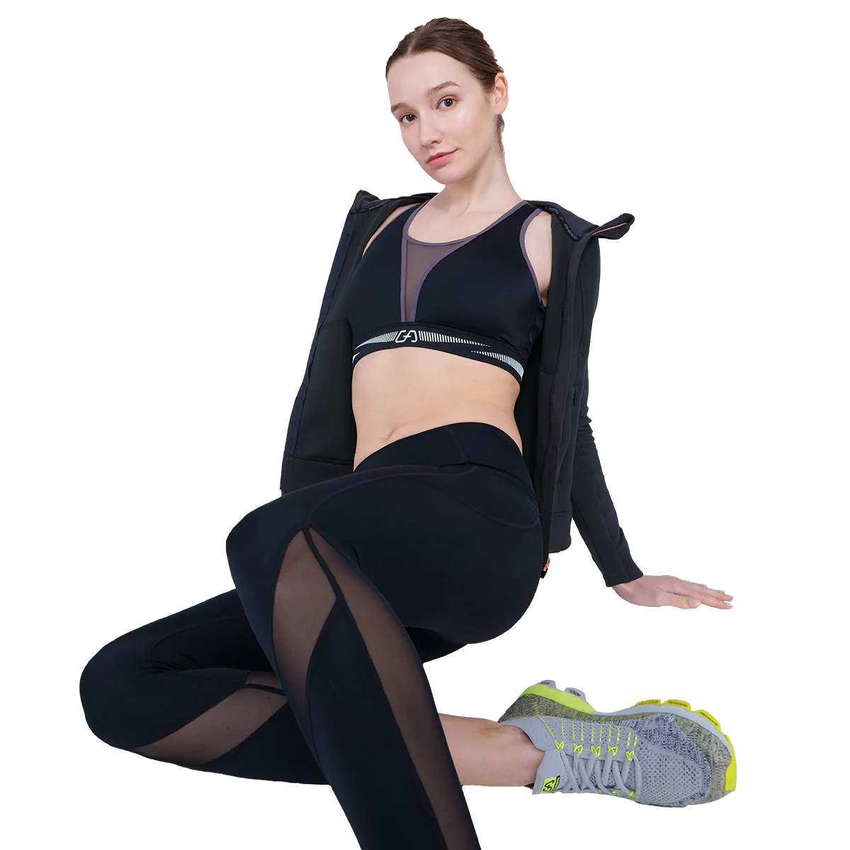Athleisure Fancy Logo Jacket for Women - Image 33
