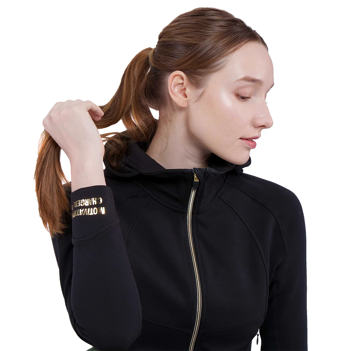 Athleisure Fancy Logo Jacket for Women - Image 5