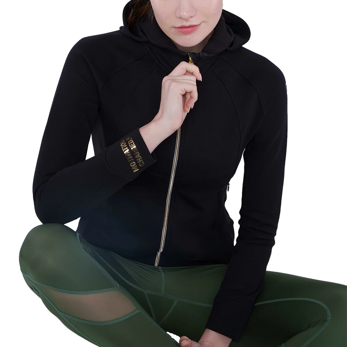 Athleisure Fancy Logo Jacket for Women - Image 6