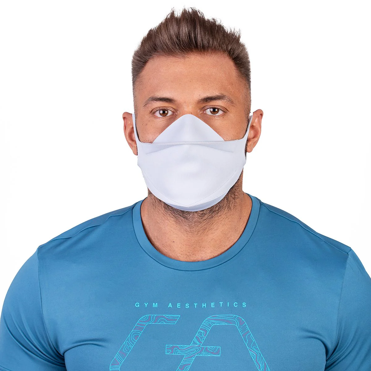 HiQPRO Reusable Mask Powered by airDefender Patented Antimicrobial Technology in Solid Color - Image 11