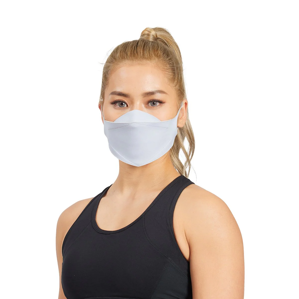 HiQPRO Reusable Mask Powered by airDefender Patented Antimicrobial Technology in Solid Color - Image 13