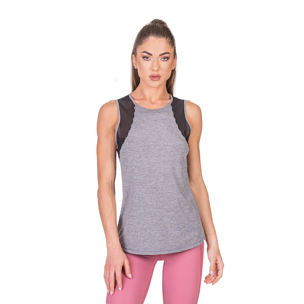Workout Mighty Tech Mesh Sleeveless Tank Top for Women - Image 18