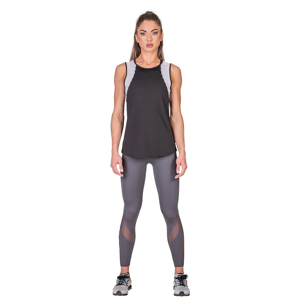 Workout Mighty Tech Mesh Sleeveless Tank Top for Women - Image 3