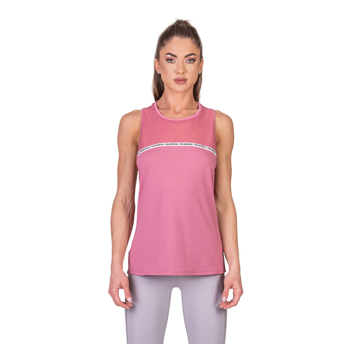 Workout Mighty Tech Mesh Gym Tank for Women - Image 12
