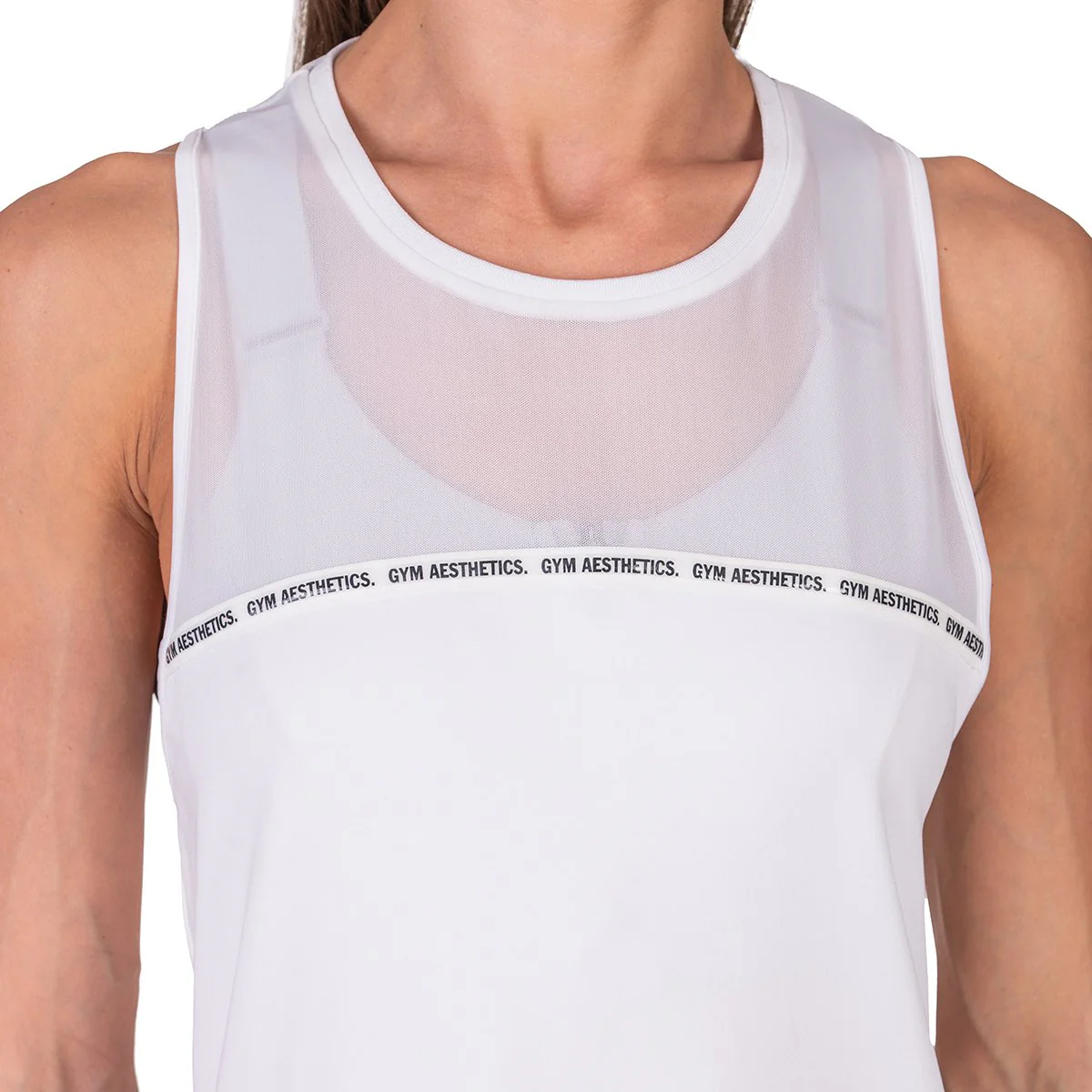 Workout Mighty Tech Mesh Gym Tank for Women - Image 19