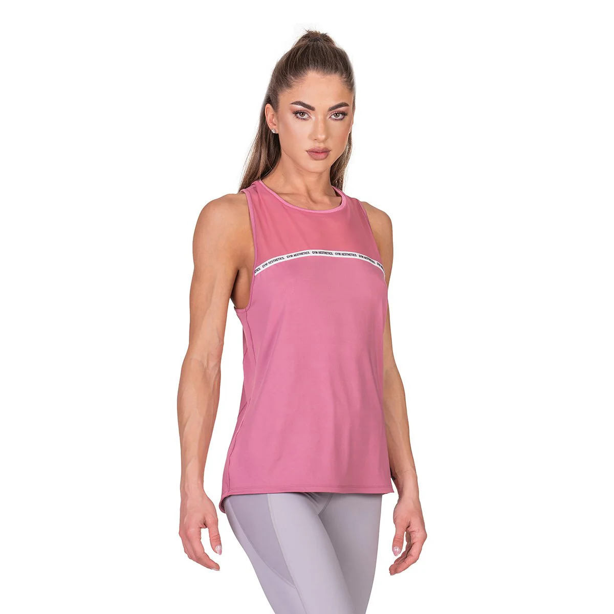 Workout Mighty Tech Mesh Gym Tank for Women - Image 9