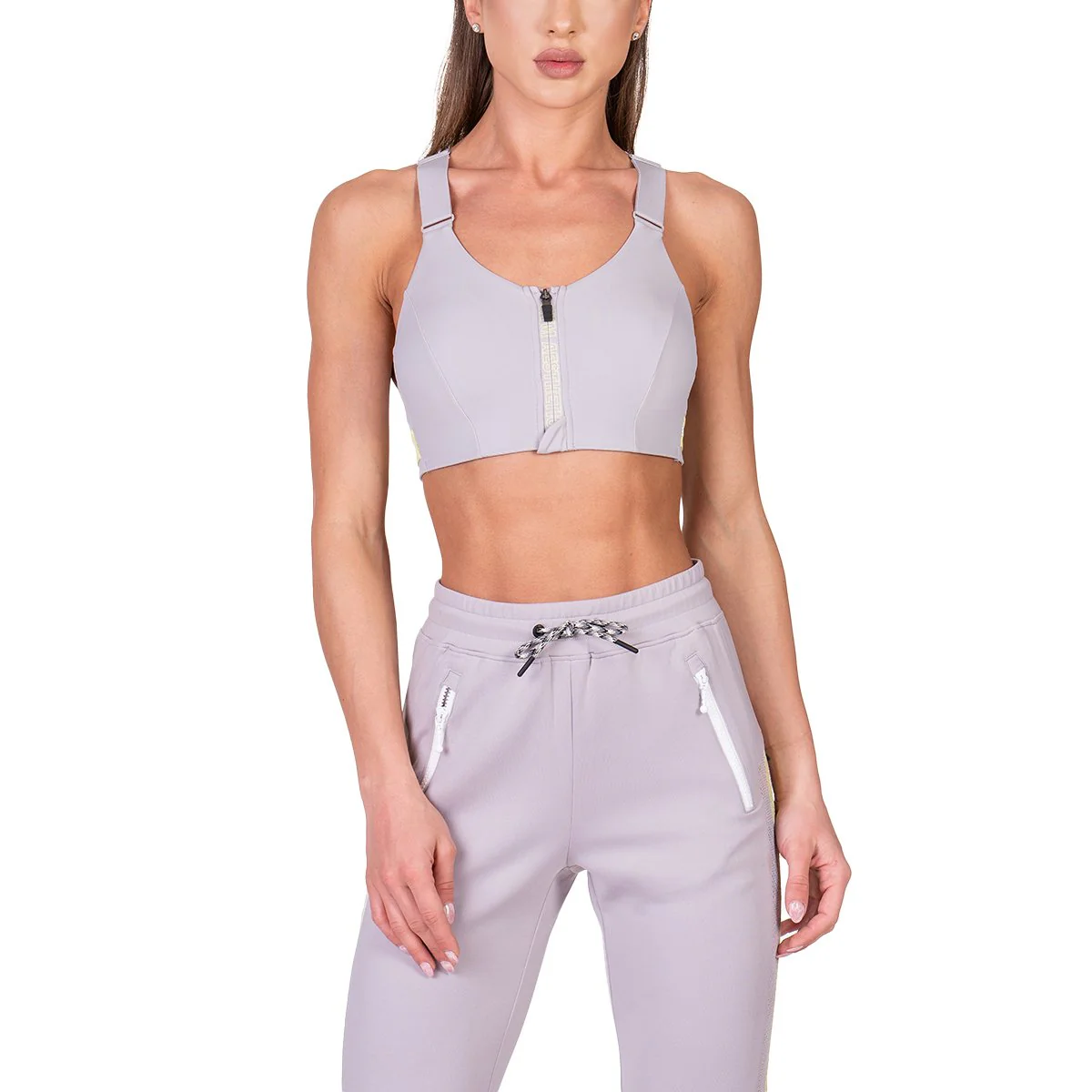 Training Zip Sports Bra for Women - Image 22